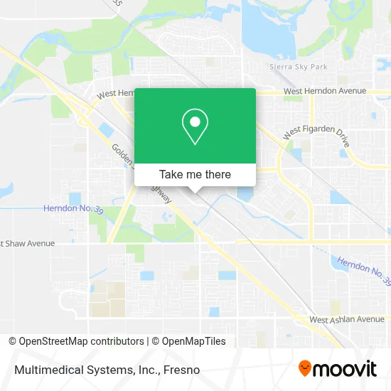 Multimedical Systems, Inc. map