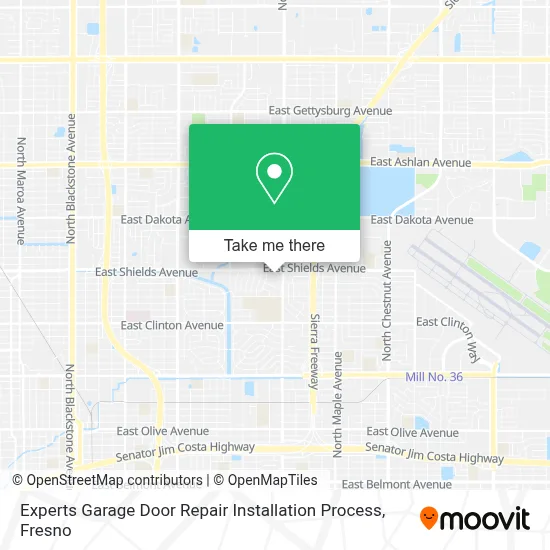 Experts Garage Door Repair Installation Process map