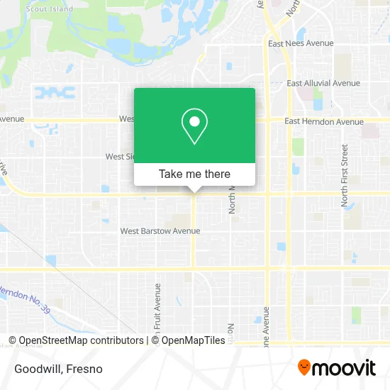 Goodwill map