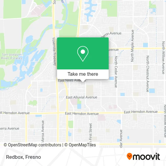 Redbox map