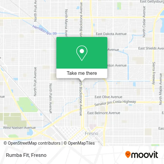 Rumba Fit map