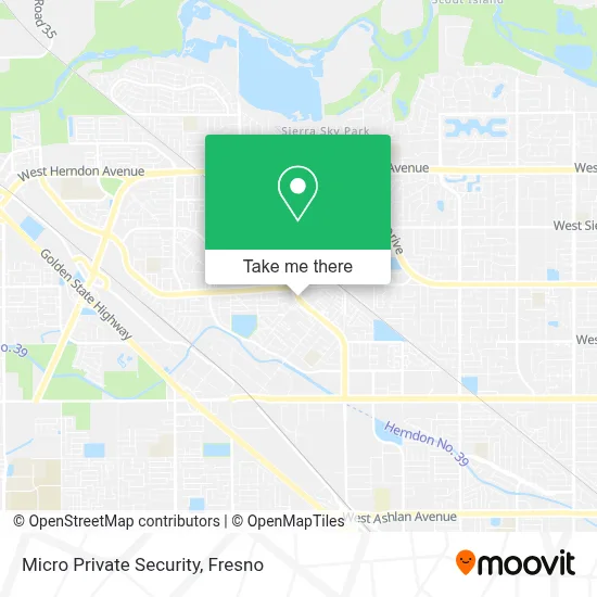 Micro Private Security map