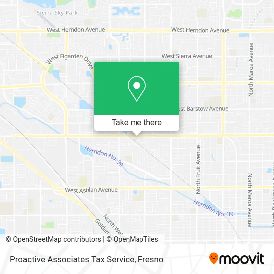 Proactive Associates Tax Service map