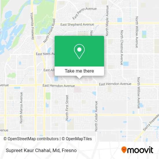 Supreet Kaur Chahal, Md map