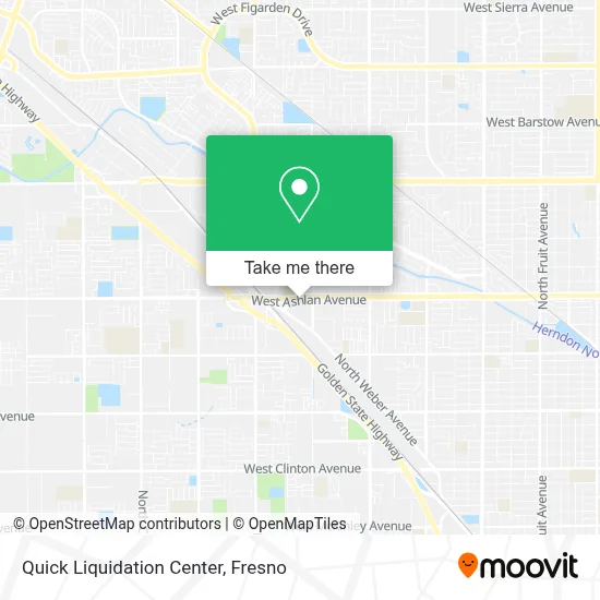 Quick Liquidation Center map
