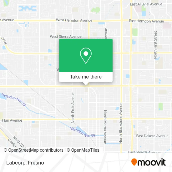 Labcorp map