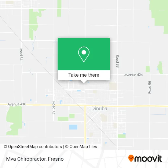 Mva Chiropractor map
