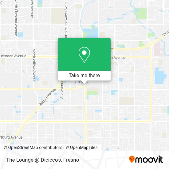 The Lounge @ Dicicco's map