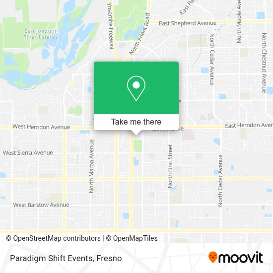 Paradigm Shift Events map