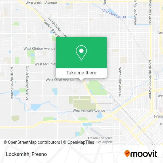 Locksmith map