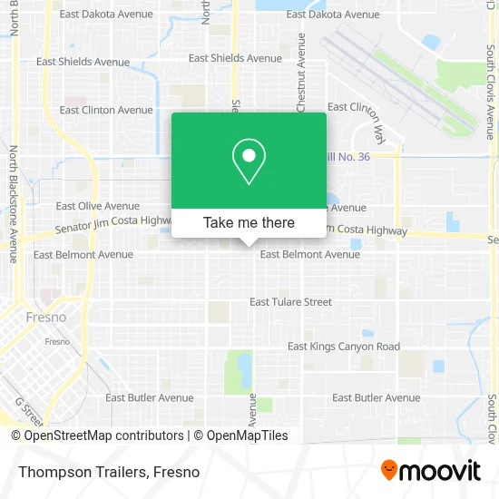 Thompson Trailers map