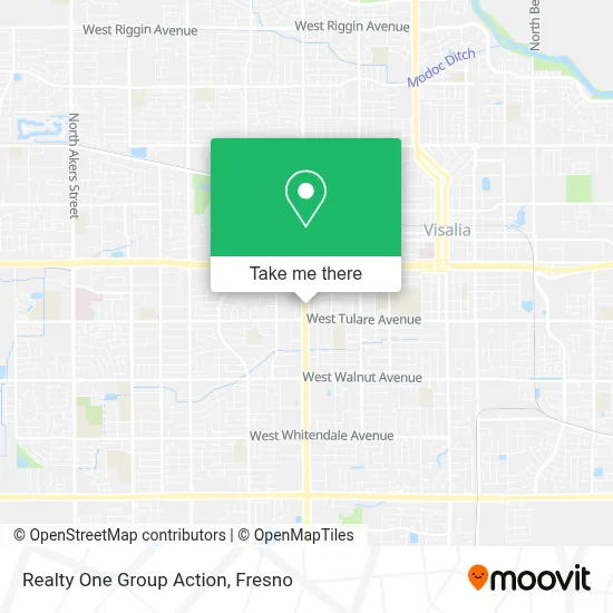 Realty One Group Action map