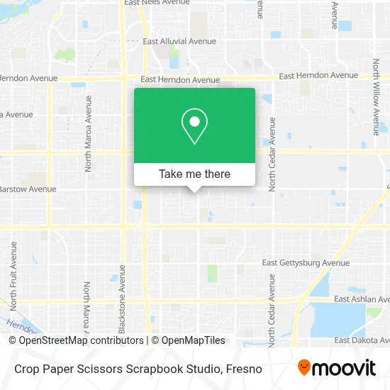 Crop Paper Scissors Scrapbook Studio map