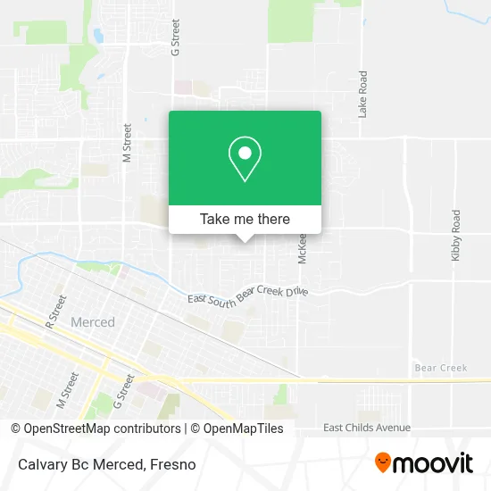 Calvary Bc Merced map