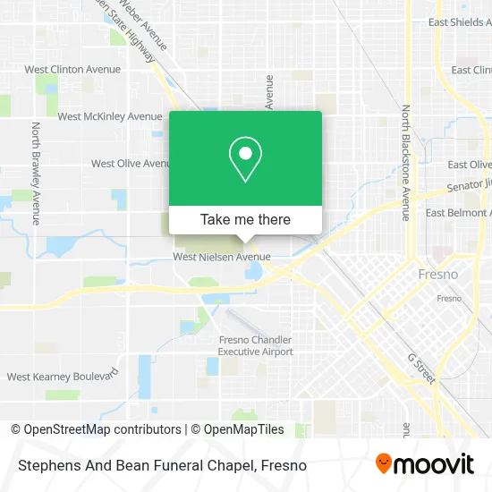 Stephens And Bean Funeral Chapel map