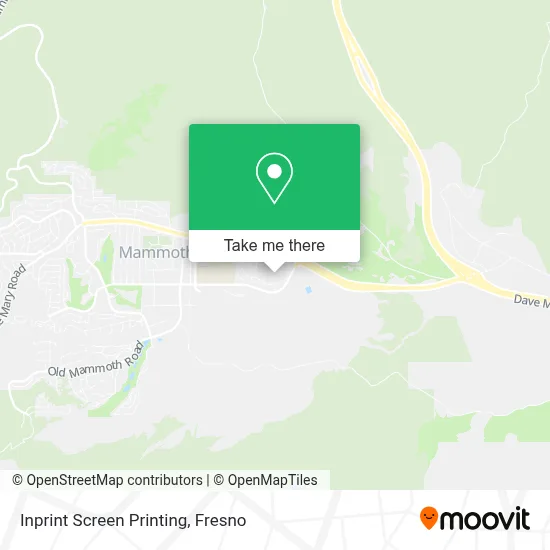 Inprint Screen Printing map
