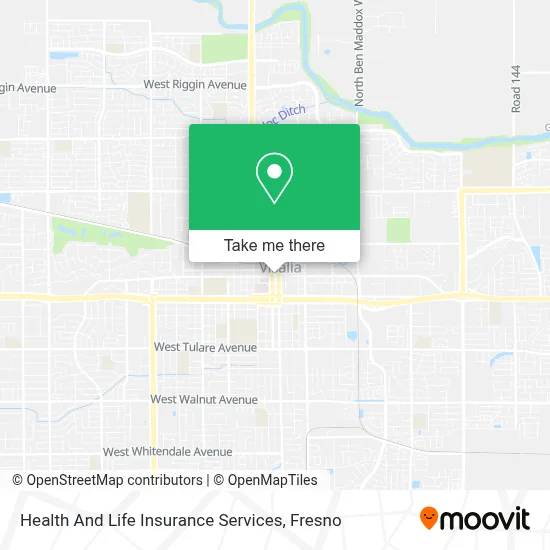 Health And Life Insurance Services map