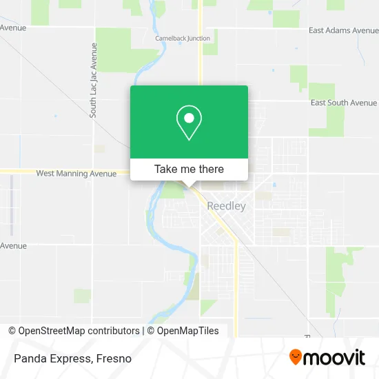 Panda Express map