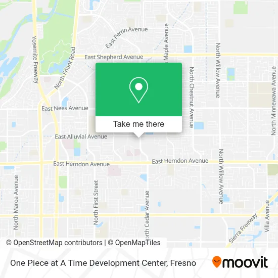 One Piece at A Time Development Center map