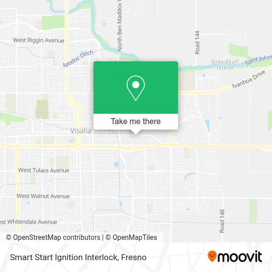 Smart Start Ignition Interlock map