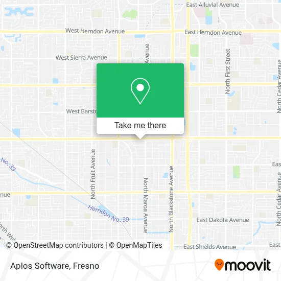 Aplos Software map