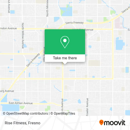 Rise Fitness map