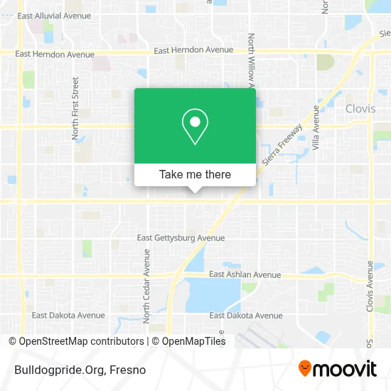 Bulldogpride.Org map