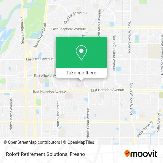 Roloff Retirement Solutions map