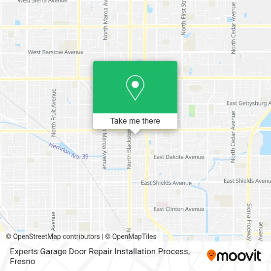 Experts Garage Door Repair Installation Process map