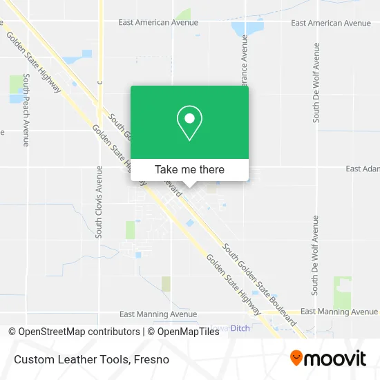 Custom Leather Tools map