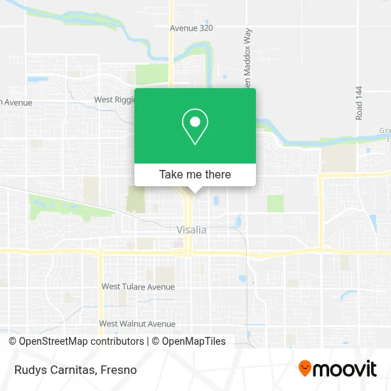 Rudys Carnitas map