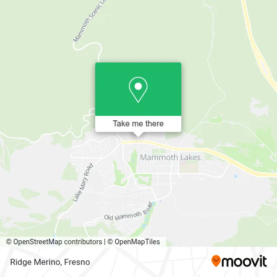 Ridge Merino map