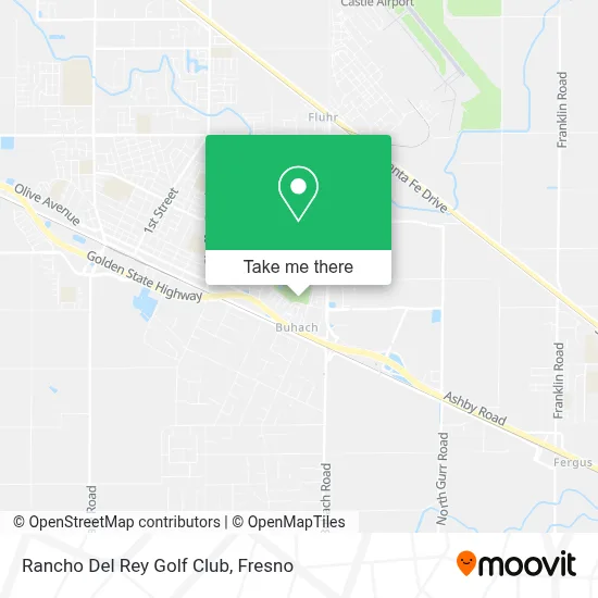 Rancho Del Rey Golf Club map