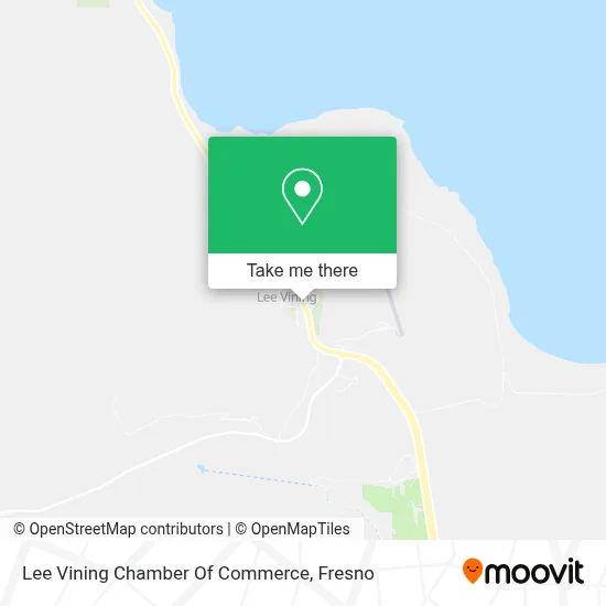 Lee Vining Chamber Of Commerce map