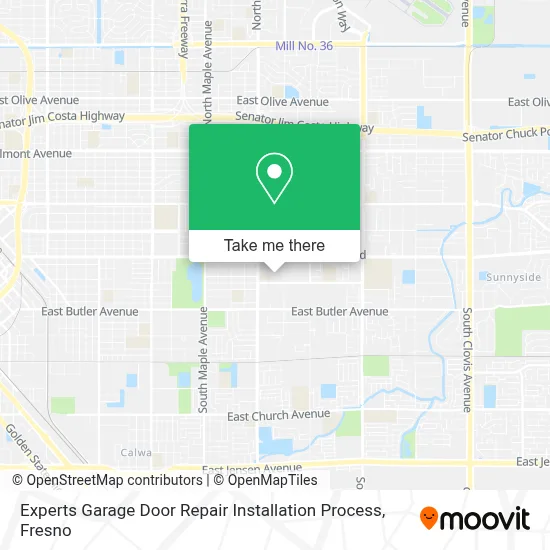 Experts Garage Door Repair Installation Process map