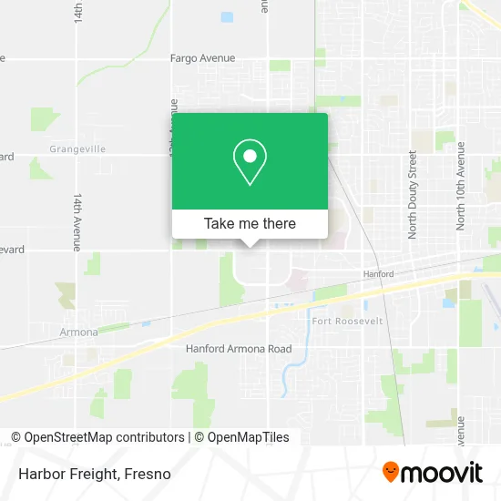 Harbor Freight map