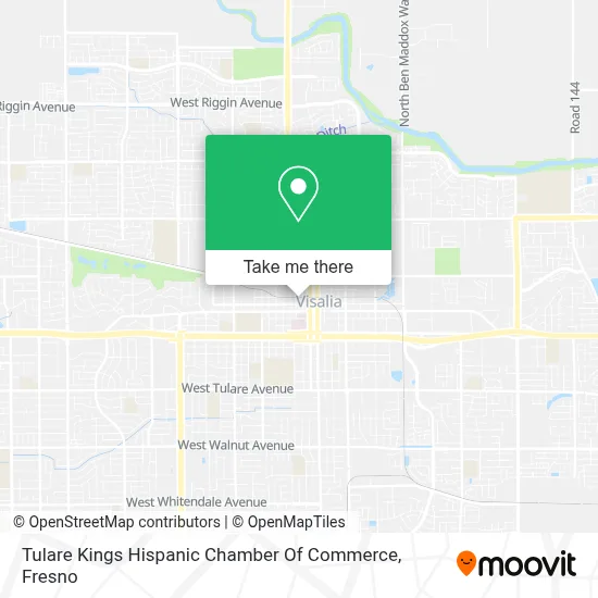 Tulare Kings Hispanic Chamber Of Commerce map