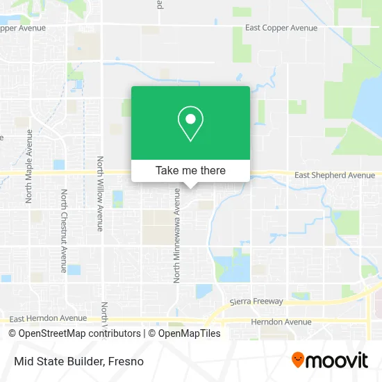 Mid State Builder map