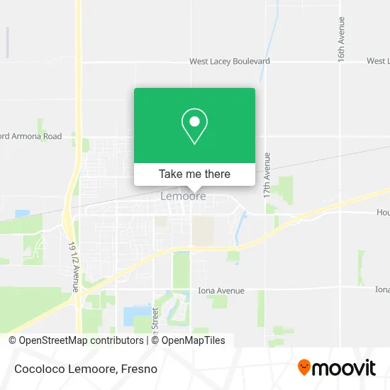 Cocoloco Lemoore map