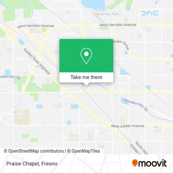 Praise Chapel map