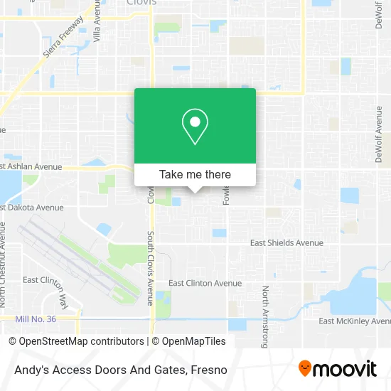 Andy's Access Doors And Gates map