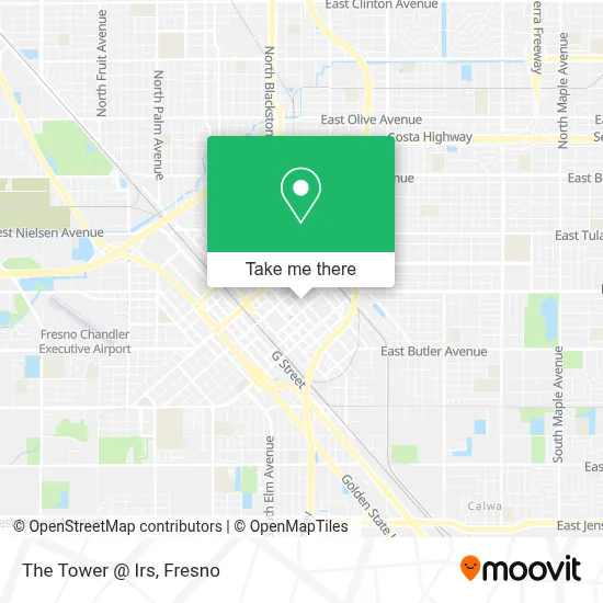 The Tower @ Irs map