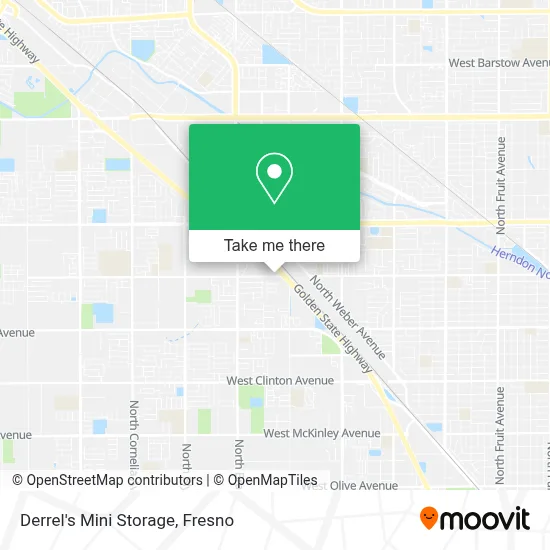Derrel's Mini Storage map