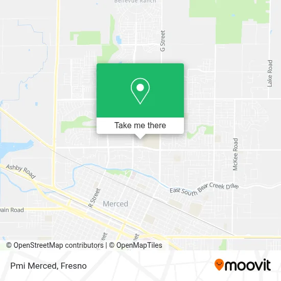 Pmi Merced map