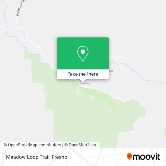 Meadow Loop Trail map
