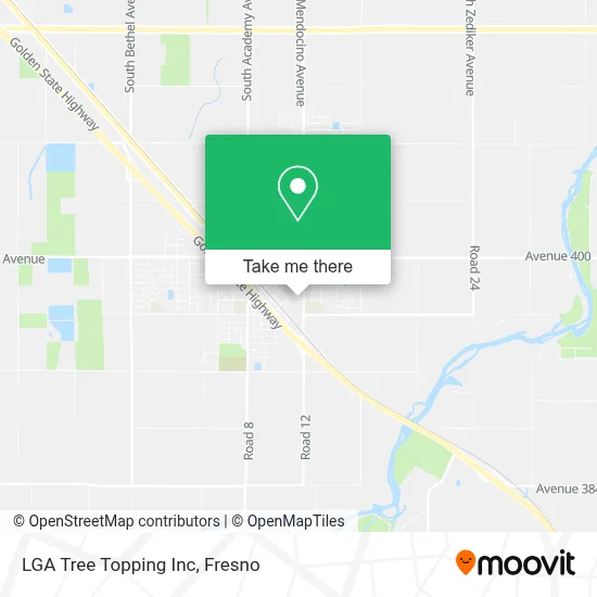 LGA Tree Topping Inc map