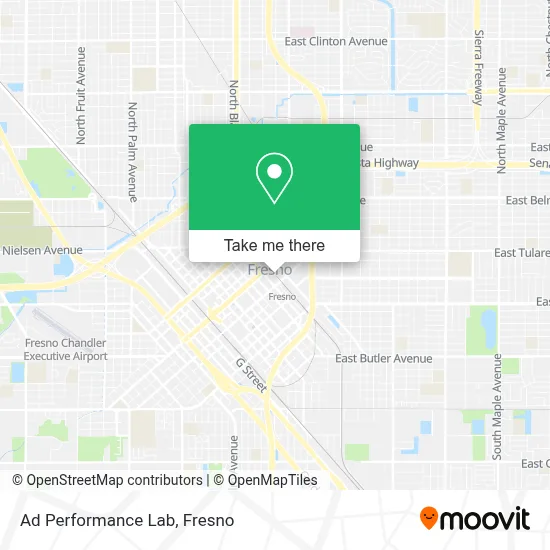 Ad Performance Lab map