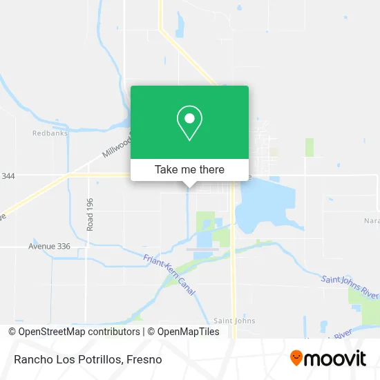 Rancho Los Potrillos map