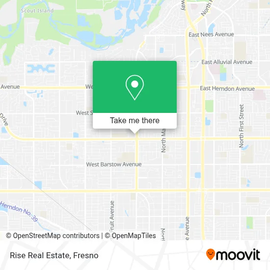 Rise Real Estate map