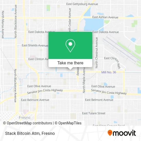 Stack Bitcoin Atm map